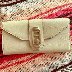 Rebecca Minkoff grey wallet.